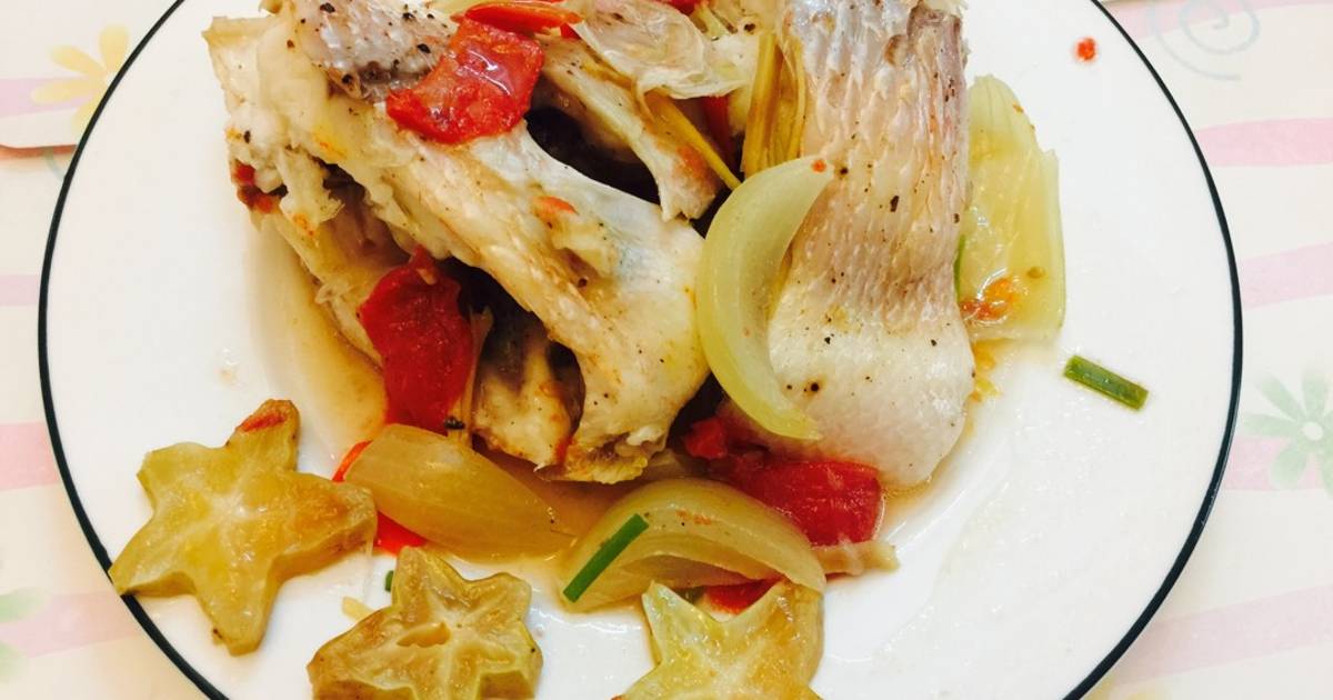 Cá điêu hồng hấp khế