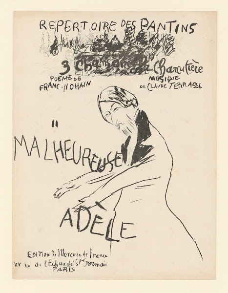 Trois chansons à la charcutière  Malheureuse Adèle 1898