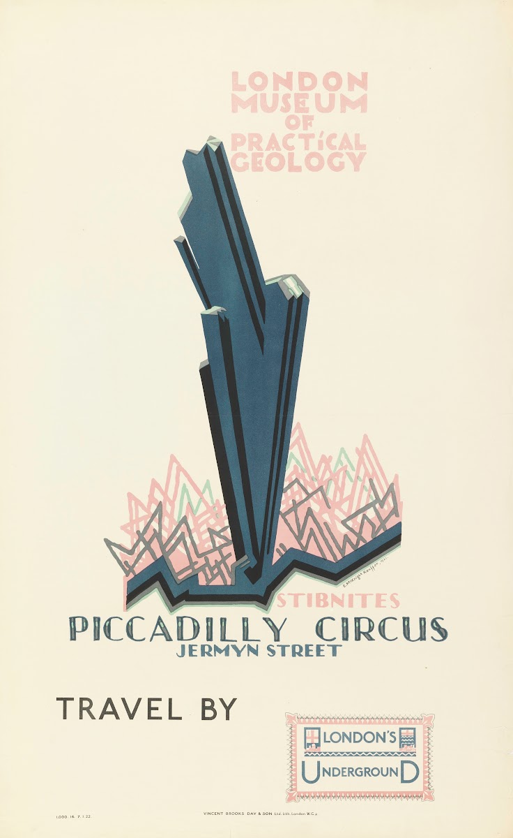 Museum of Practical Geology for London Underground 1921