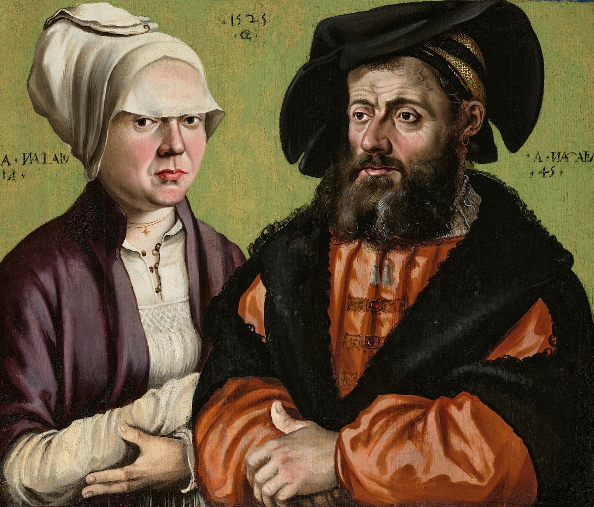 Double portrait of a married couple 1525
