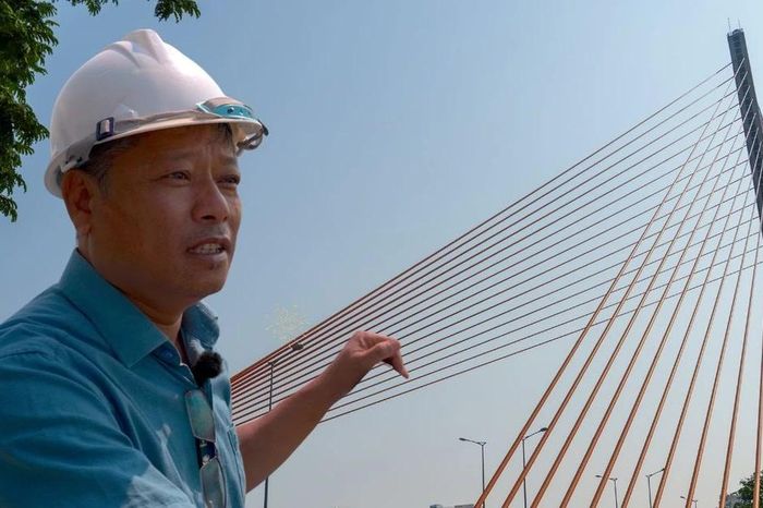 Giải mã kiến trúc 'Cánh buồm vươn khơi' của cầu Trần Thị Lý - Báo VietnamPlus
