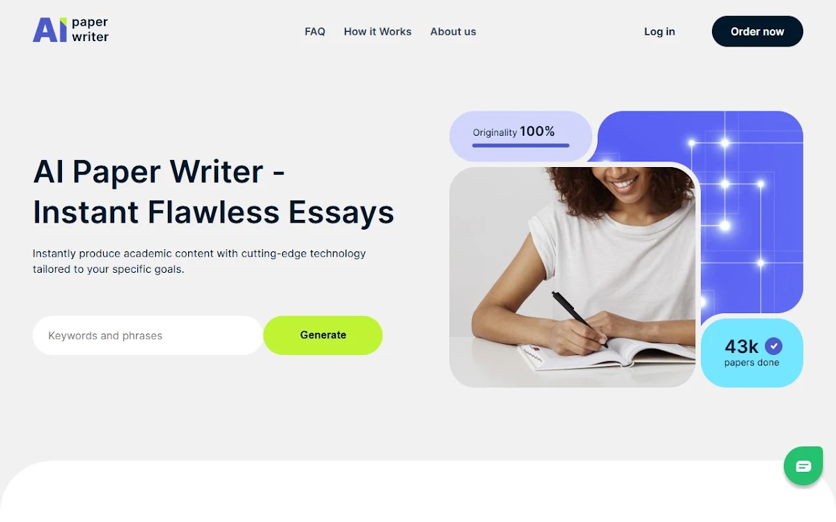 Captura de aipaperwriter.org