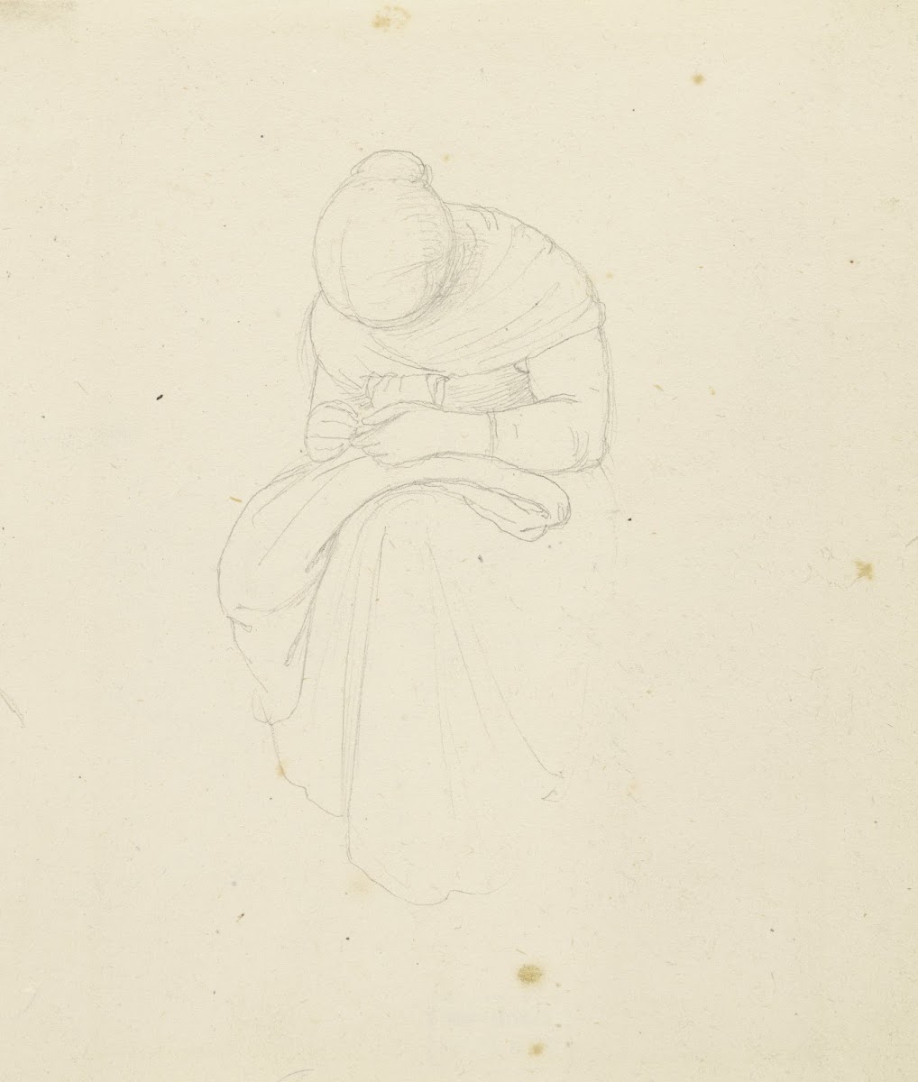 Sewing girl