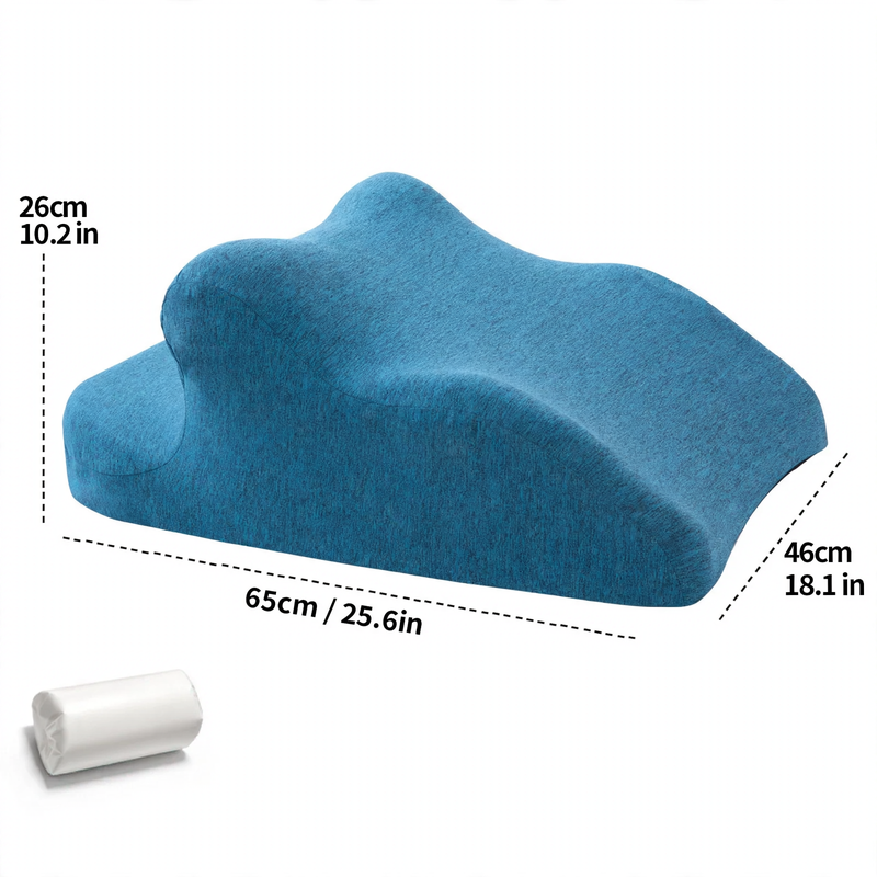 Multifunctional Lying Support Pillow Made of Memory Foam