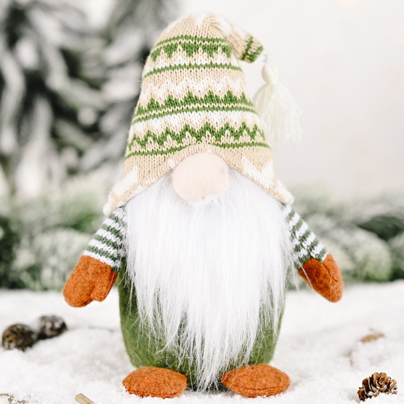Christmas gnome figure in Nordic style