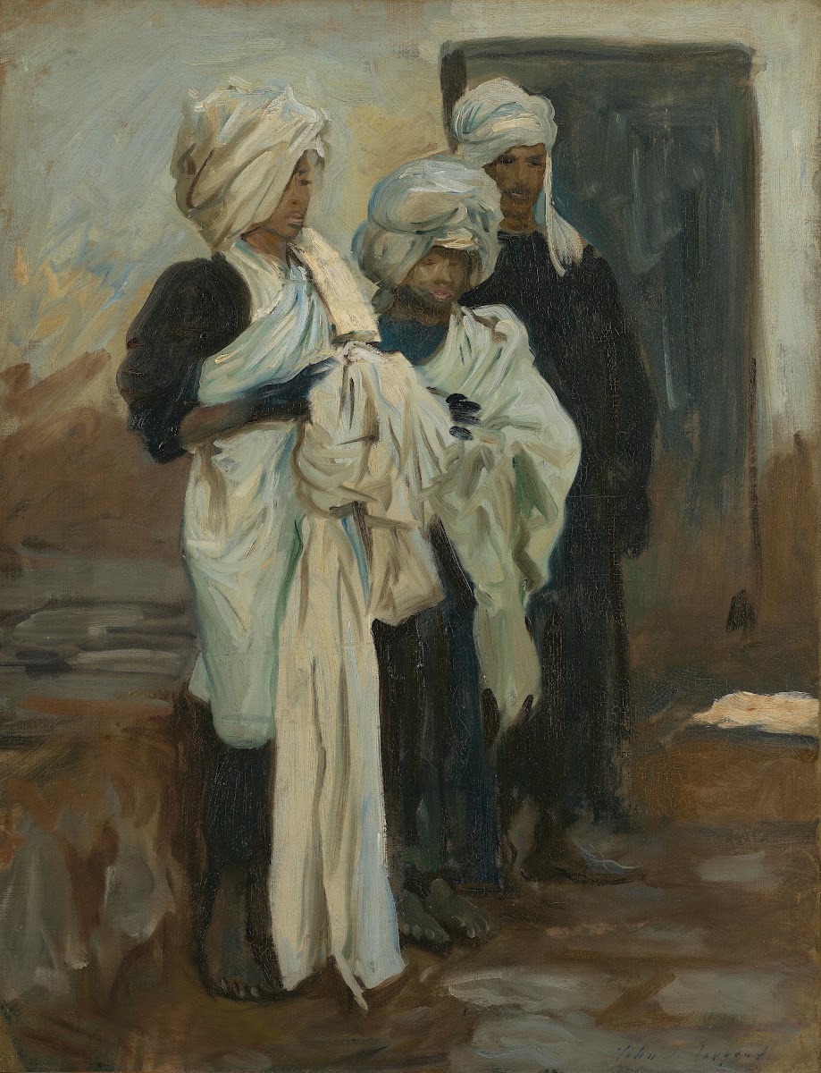 Egyptian Indigo Dyers 1891