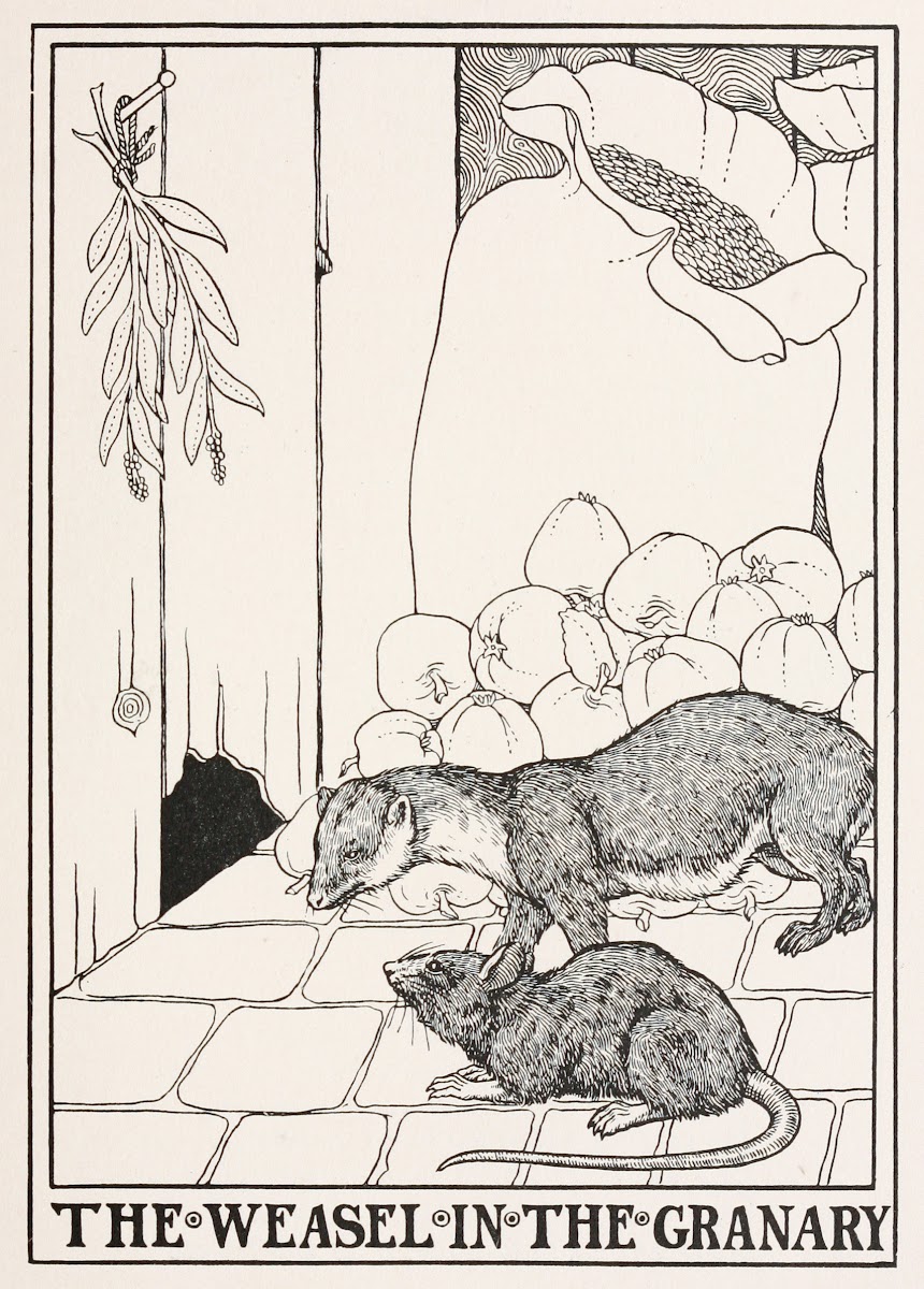 The Weasel in the Granary 1900