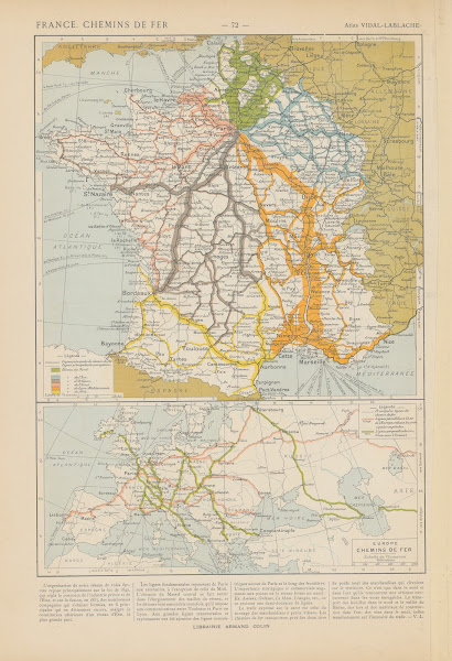 France Chemis de fer 1913