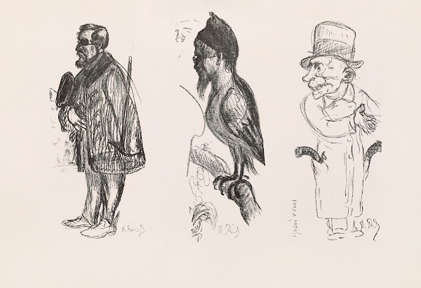 Les caricatures de Puvis de Chavannes Pl16 1906