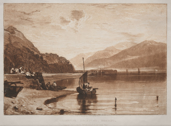 Inverary Pier Lock Fyne Morning 19th century