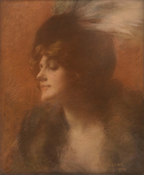 Portrait de femme à laigrette 1909