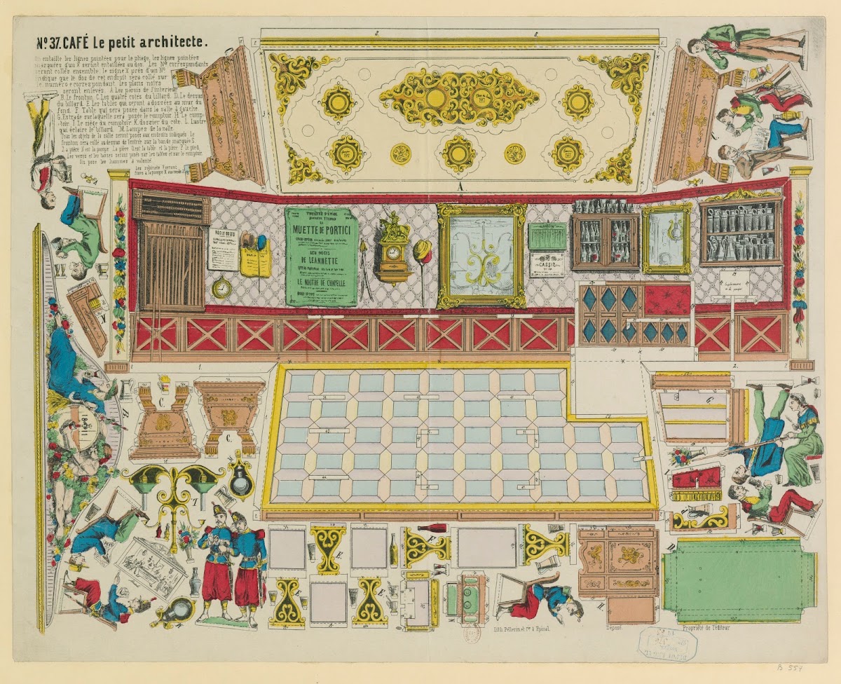 Le petit architecte N37 Café 1863