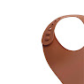 Children's Twins silicone bib caramel