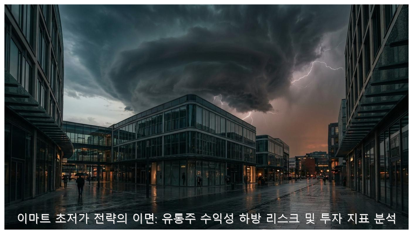 이마트 초저가 전략의 이면: 유통주 수익성 하방 리스크 및 투자 지표 분석 핵심 안내 및 분석 인포그래픽 (8)