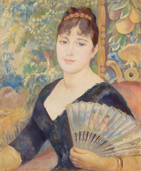 Woman with Fan Femme à léventail 1886