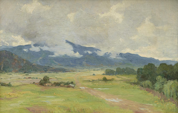 Clearing After Storm Taos Circa 1913