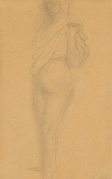 Study of a Nude with Drapery ca 1908