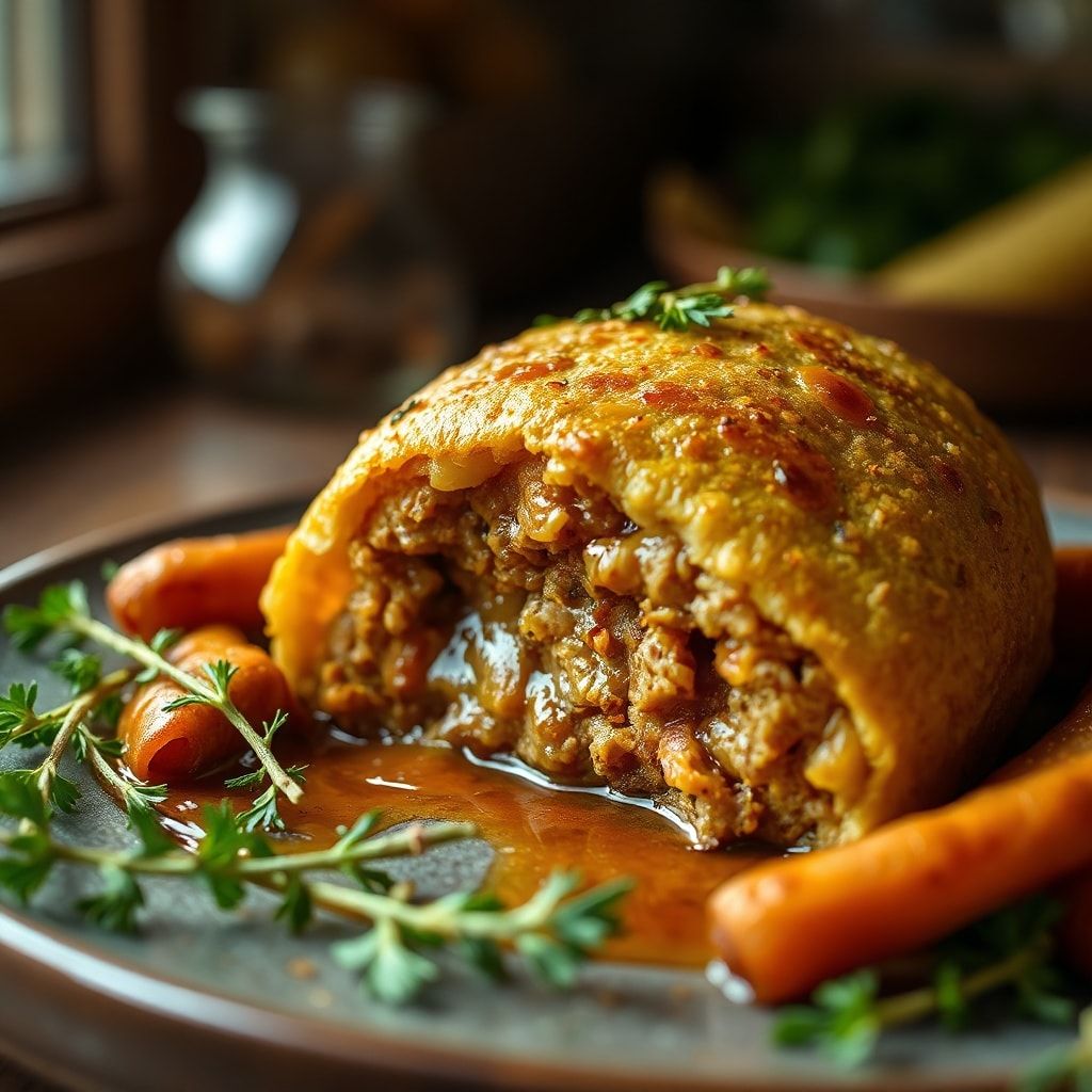 Traditional Welsh Corned Beef Rissole – Easy 30-Minute Family Dinner finished