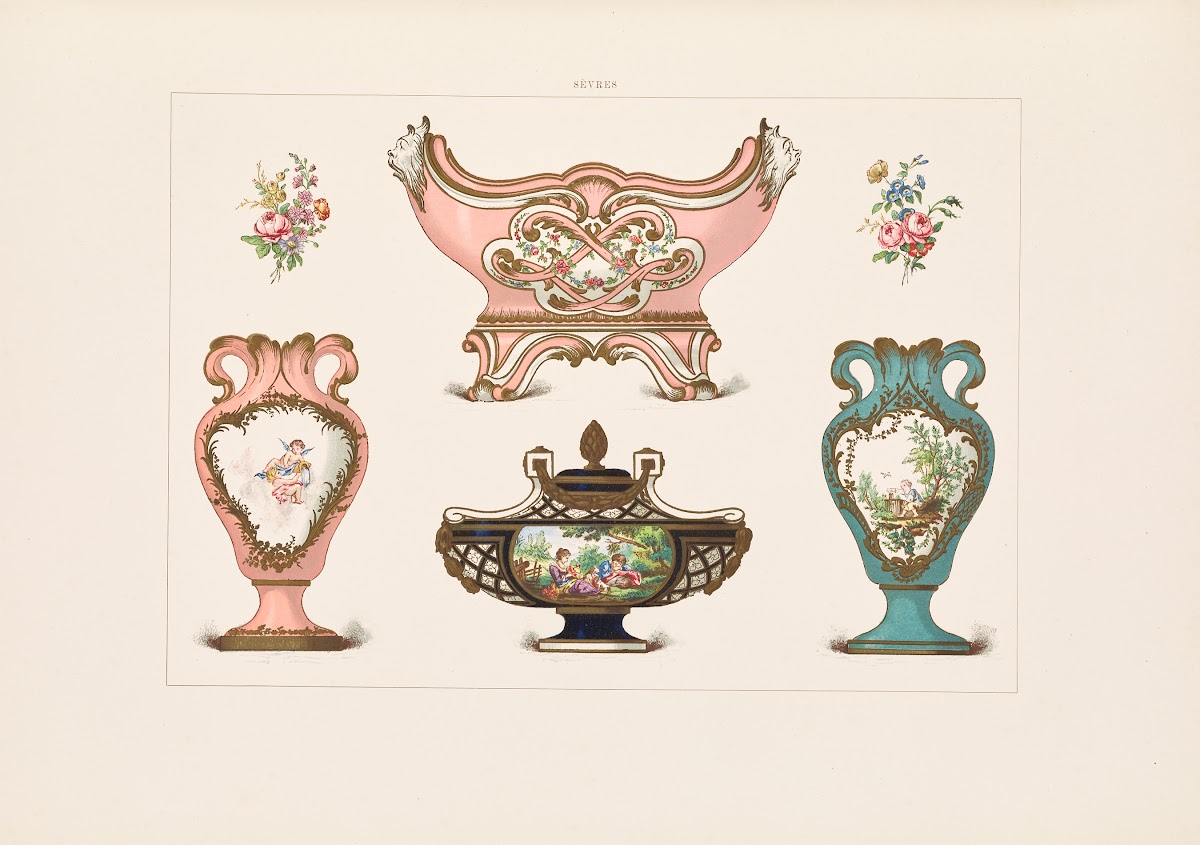 The soft porcelain of Sevres Pl32 1892