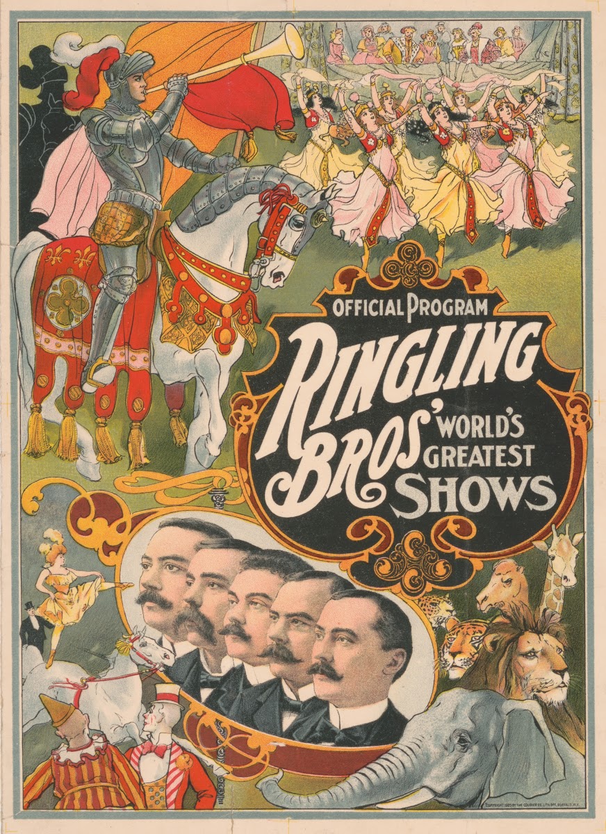 Ringling Brothers worlds greatest shows 1905