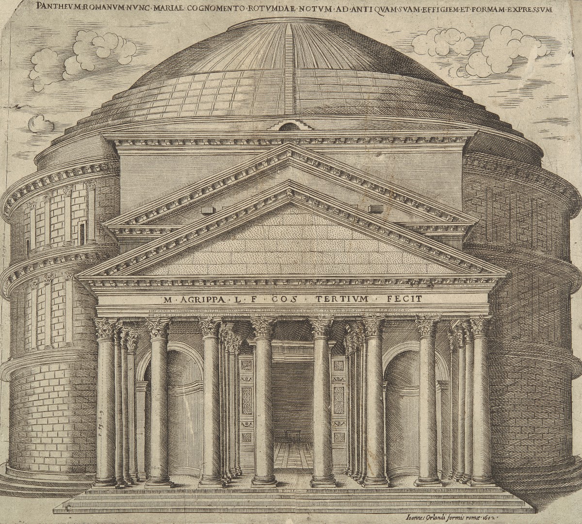 Pantheum Romanum nunc Mariae Cognomento between 1581 and 1586