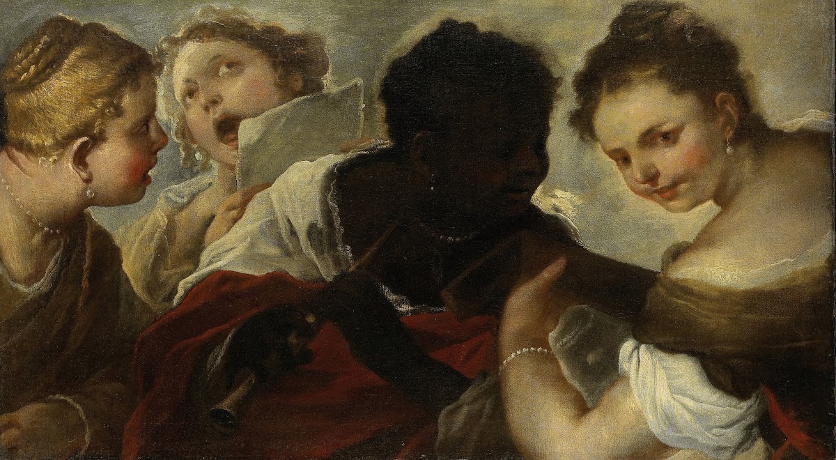 Four Women making Music 1658   1660