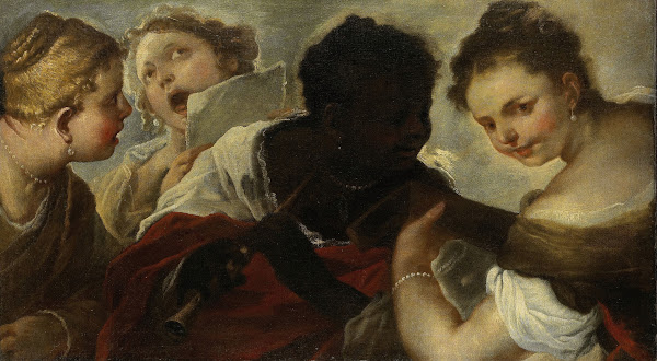 Four Women making Music 1658   1660