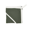 Children's towel 100x100 Twins muslin green