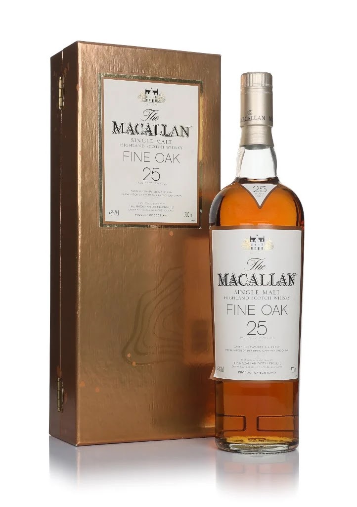 The Macallan 25 Year Old Fine Oak - Pre 2008 70cl Whisky
