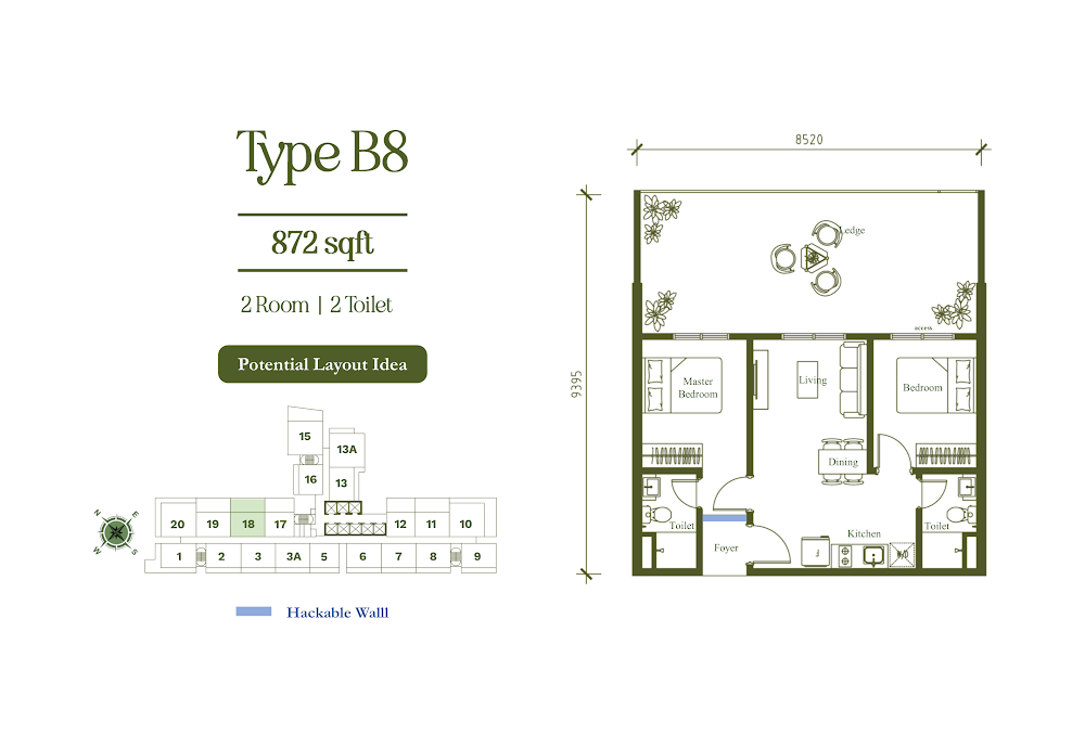 Arte Star floor plan