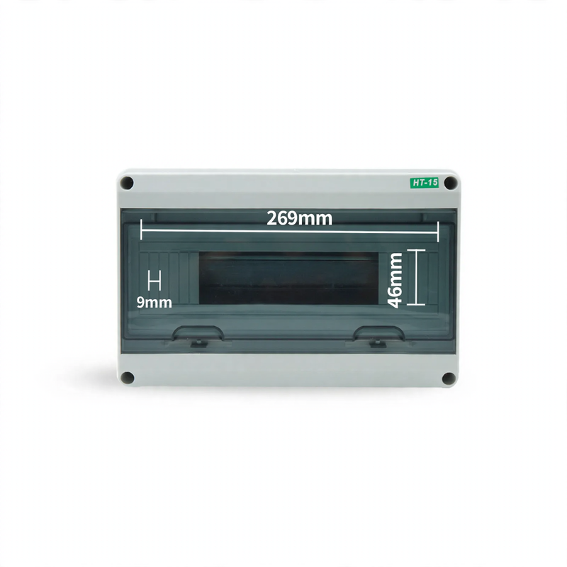 Distribution box for electrical installation, 2–16 circuits