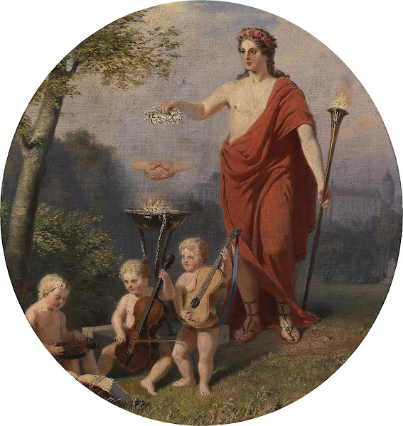 Allegorie auf die Wahrheit und Toleranz 1858