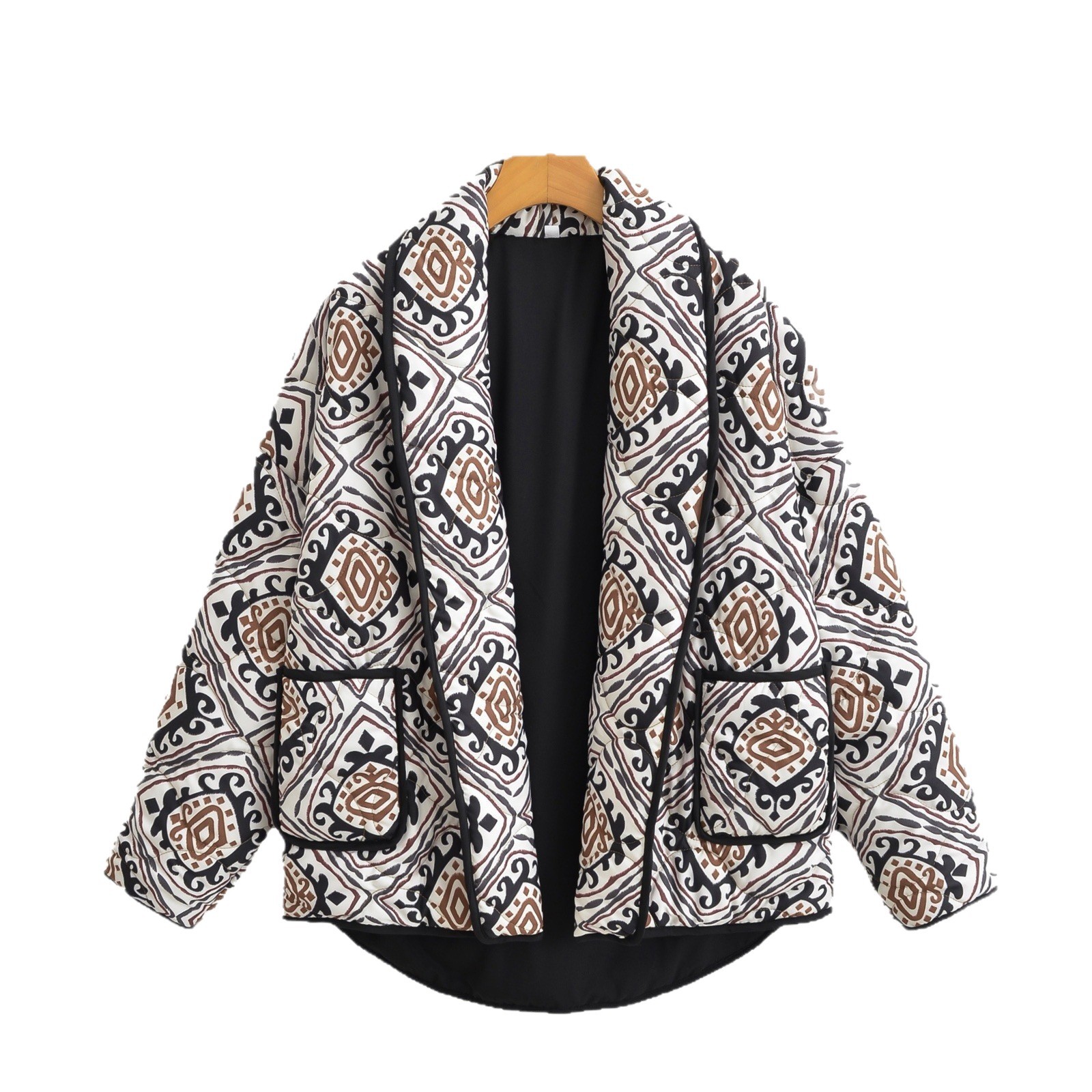 Modische Damen-Winterjacke im europäischen Stil
