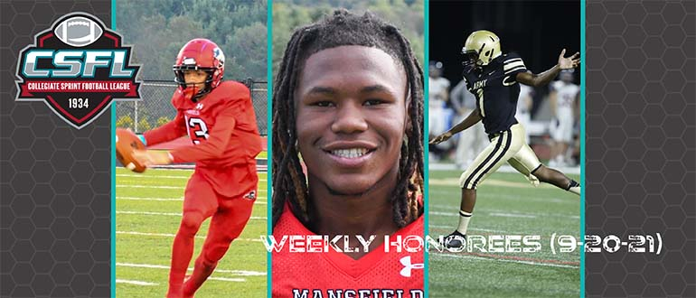 CSFL Week #1 Honorees