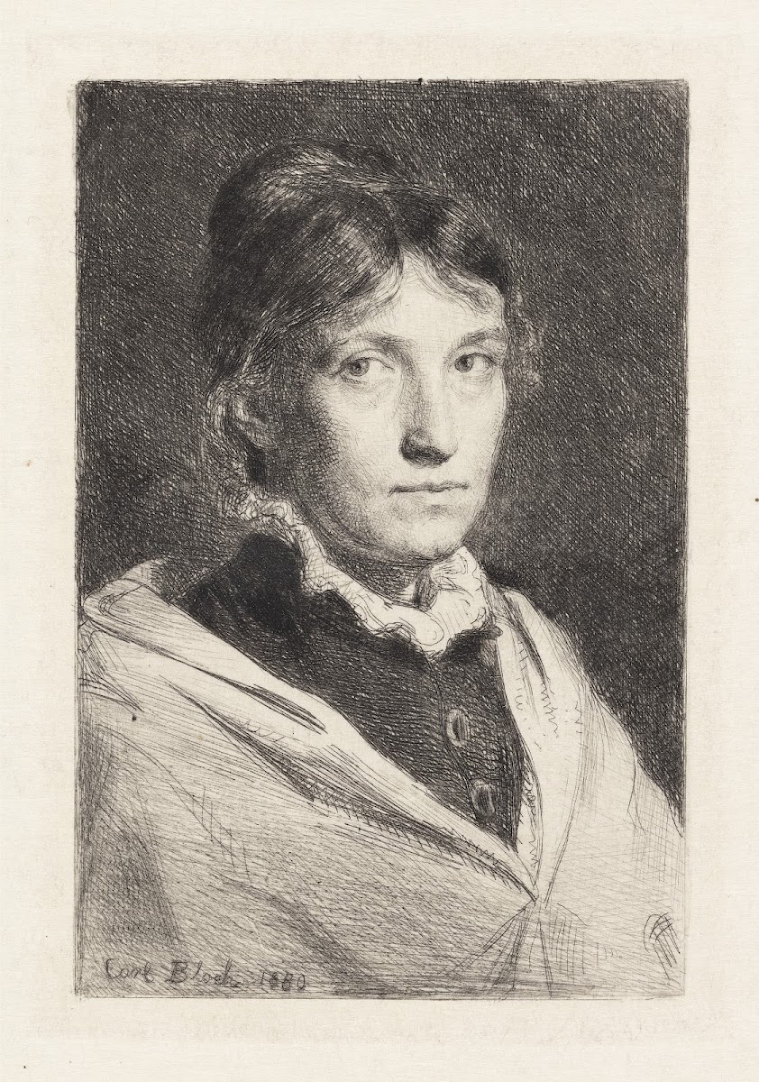 Portrait of Alma Bloch 1880