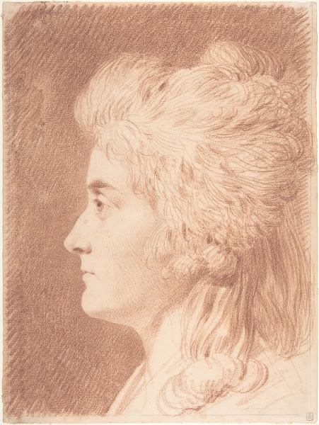 Profile Portrait of Miss Wieling late 18th19th century