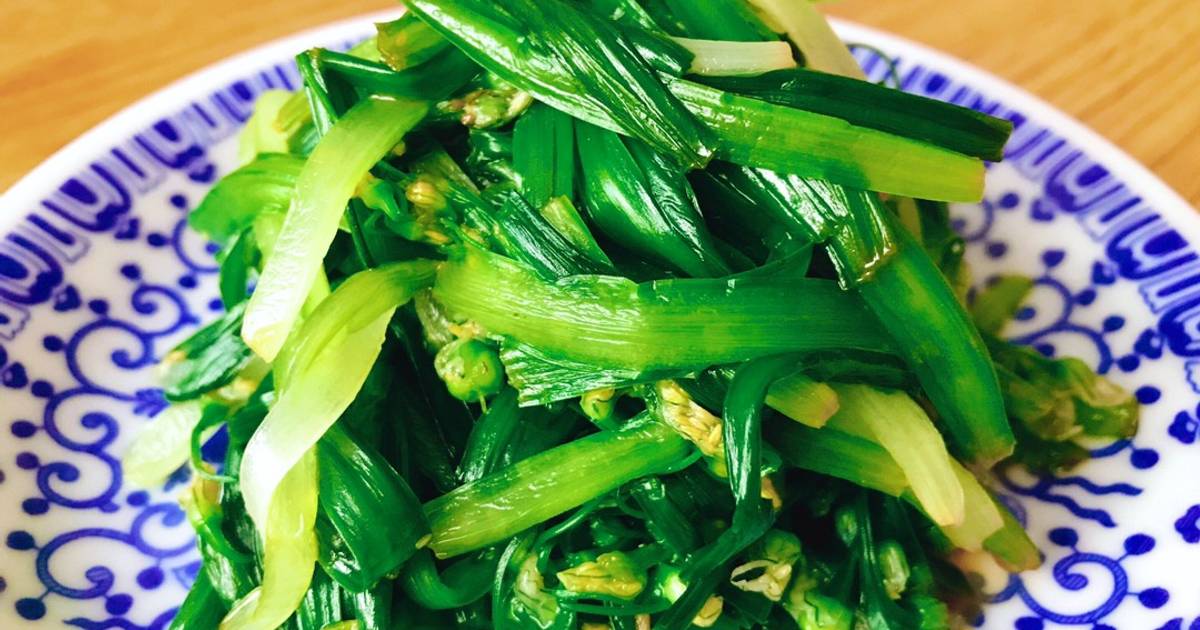 🌱 Bông Cỏ Hành Xào Tỏi (Vegan)