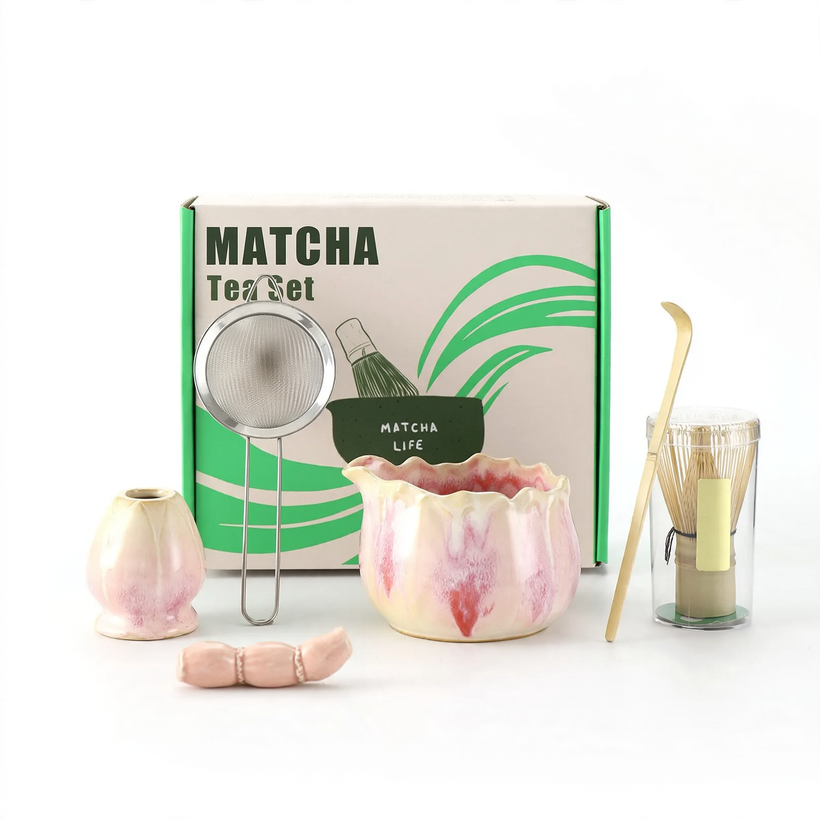 Japanese Matcha Set, 6-piece, Ceramic
