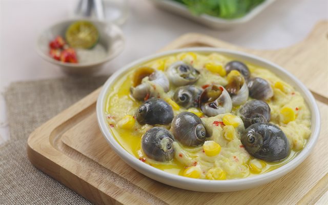 Ốc Mỡ Sốt Phô Mai