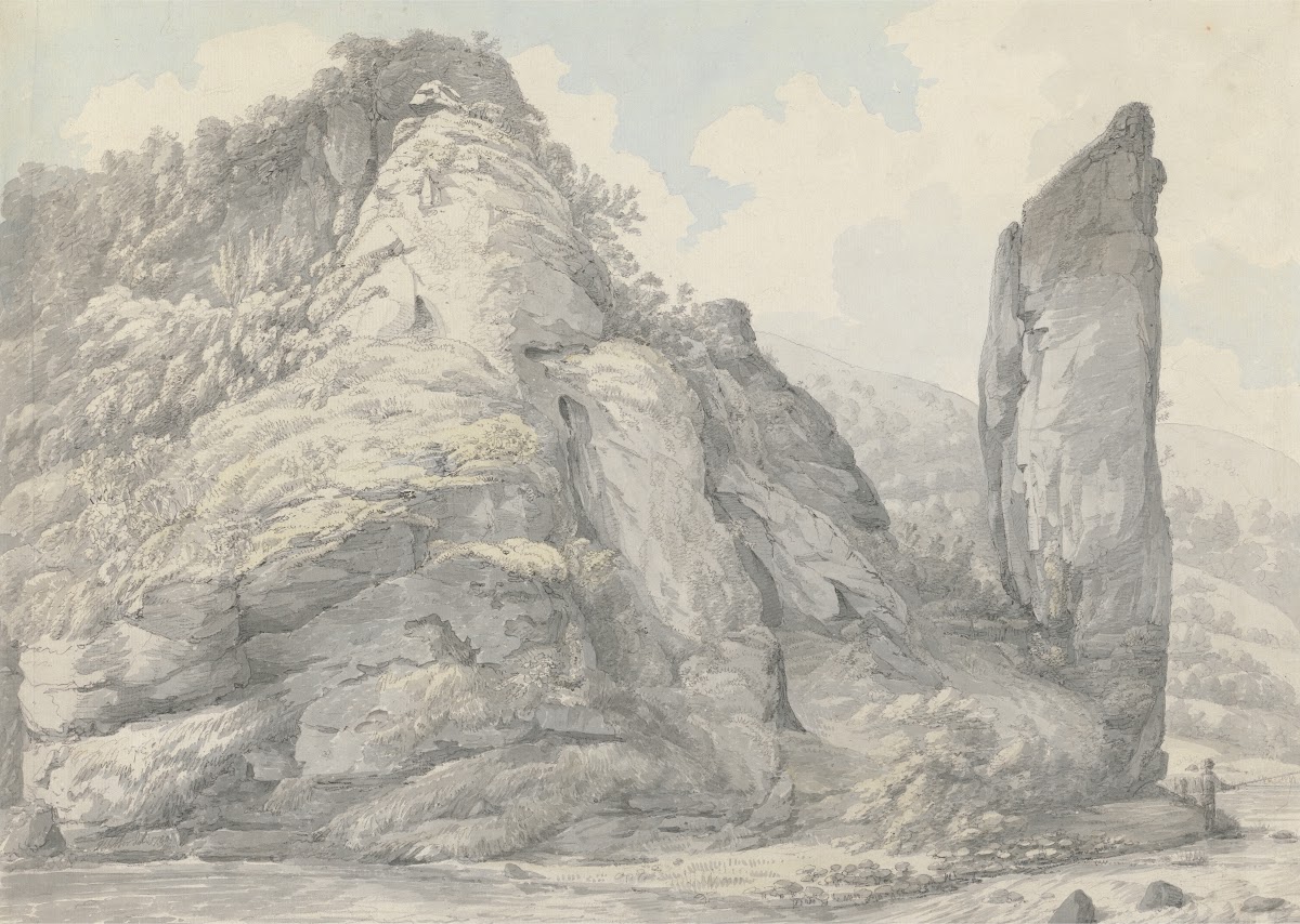 Landscape in Derbyshire 1789