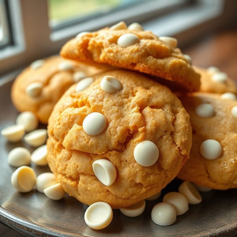 Easy Creamy Orange Cookies with White Chocolate Chips – Soft, Zesty & Irresistibly Sweet