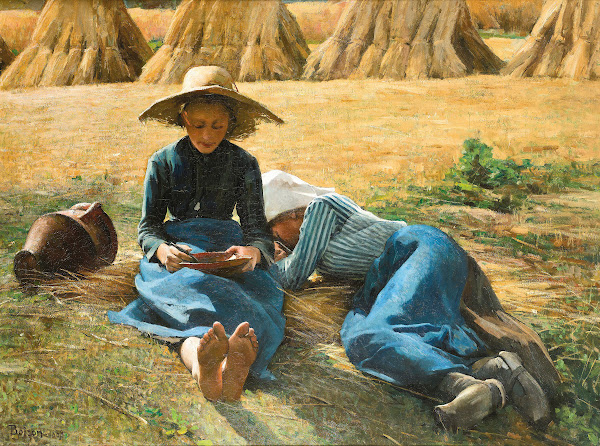 Resting In The Fields 1888