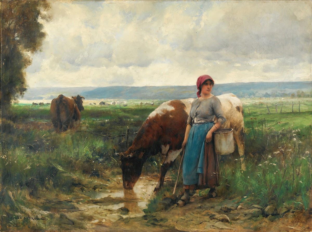 La Gardeuse De Vaches