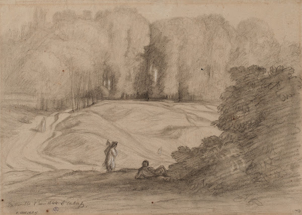 Clairière dans les bois à Belleville 1844