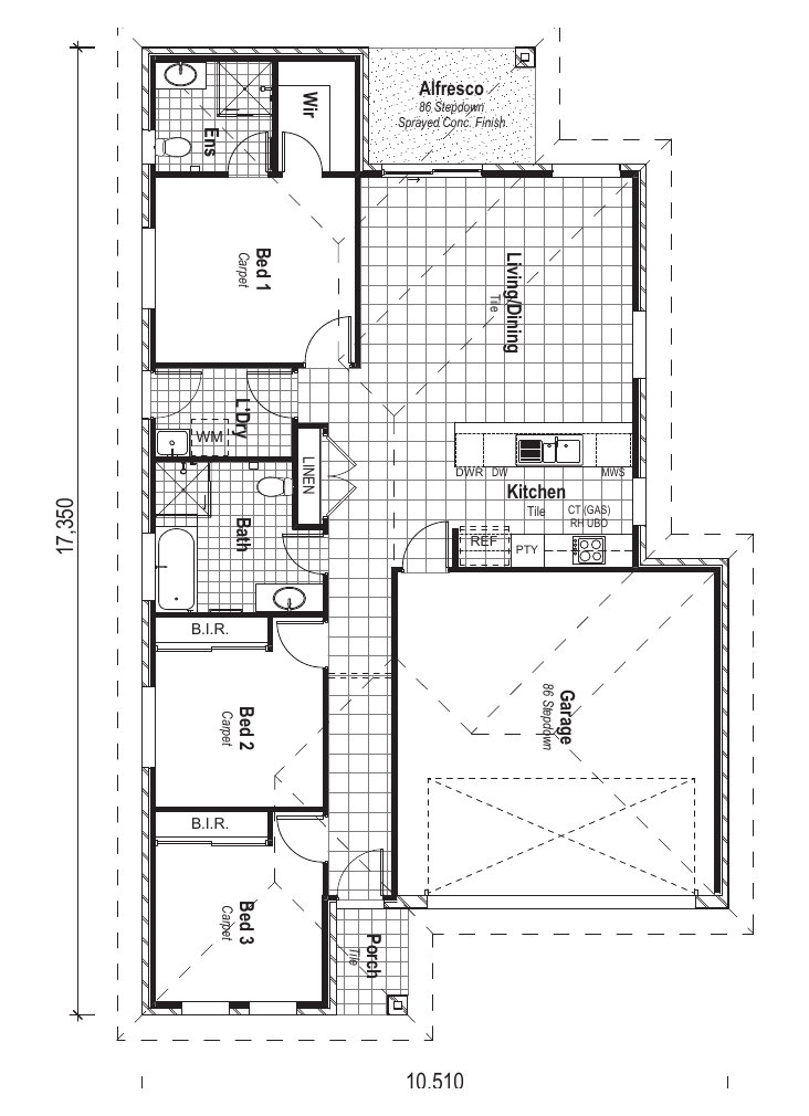 House & Land Investment Property in Warnervale, NSW | Aus Investment Properties - Floor Plan 1