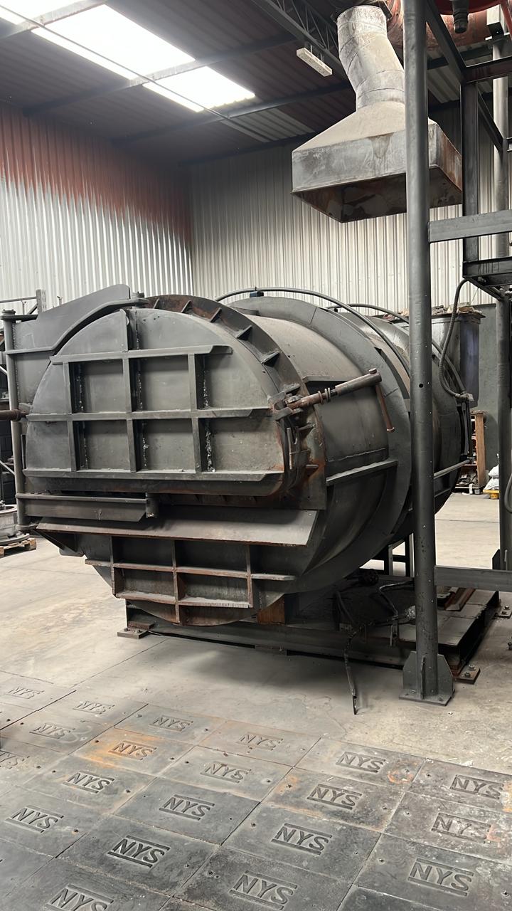 Fabricação e retrofite de forno de fusão