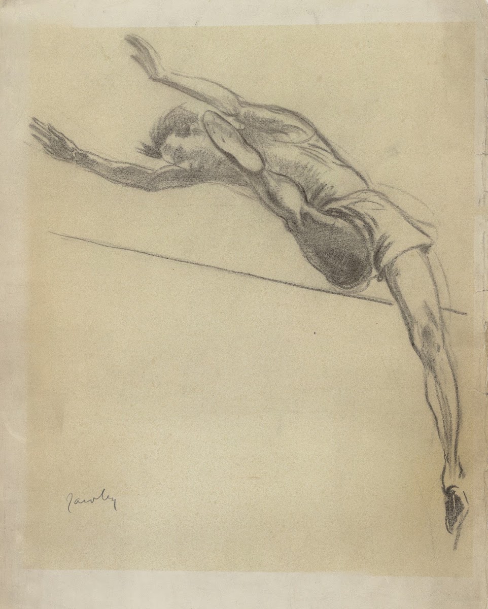 Sauteur passant la barre 1930s