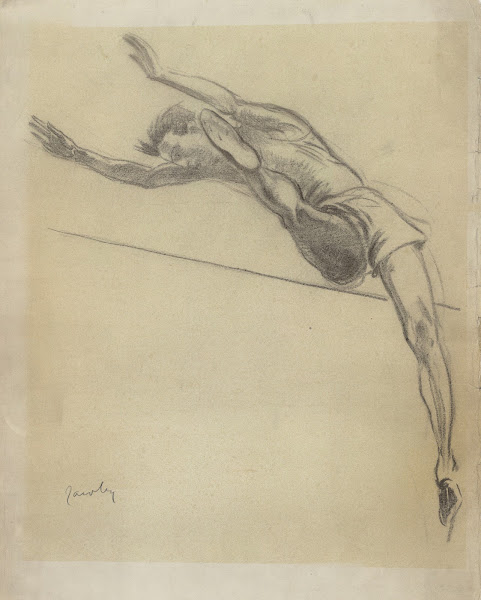 Sauteur passant la barre 1930s
