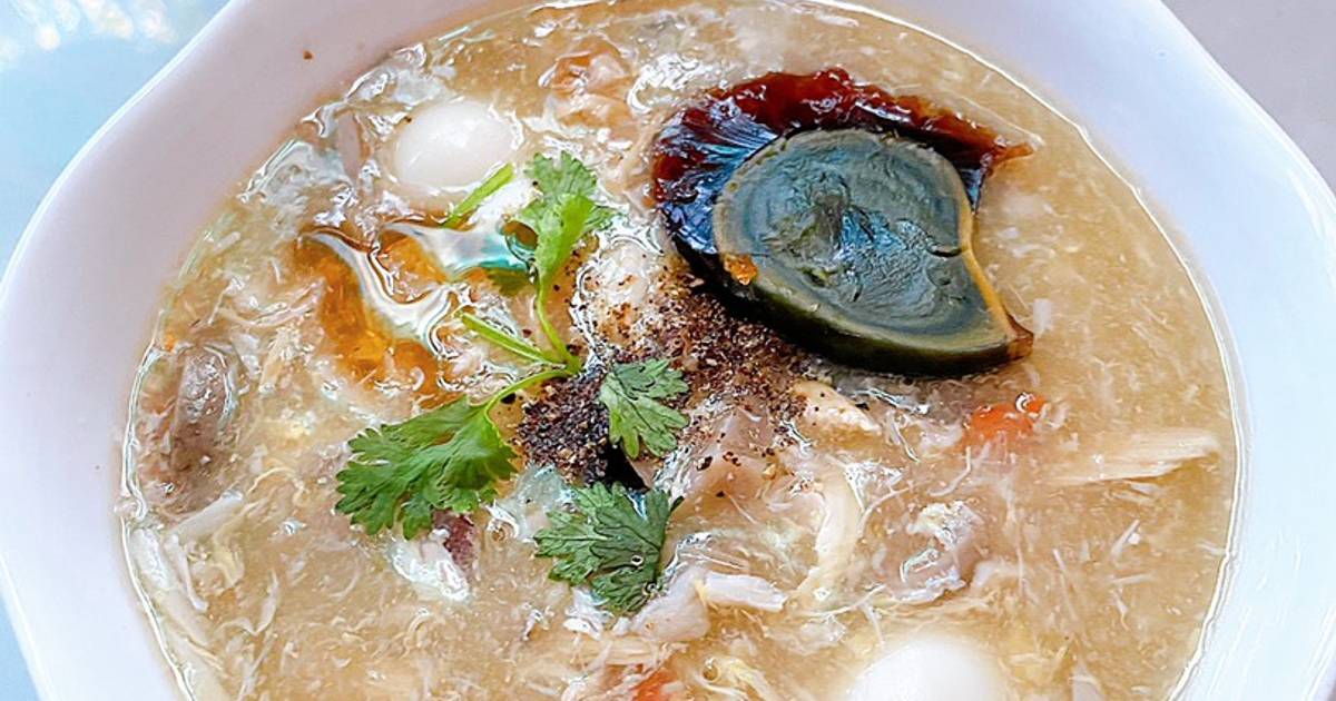 Súp cua trứng bắc thảo