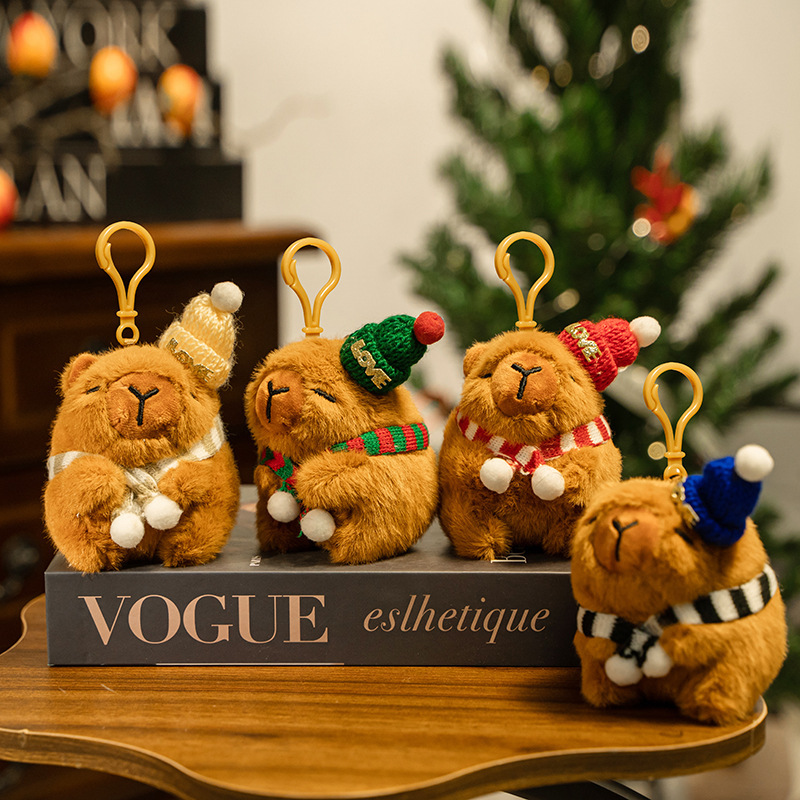 Christmas Plush Pendants, various motifs